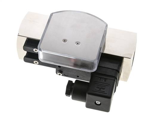 G1'' messing zweeflichaamflowmeter en -stromingsschakelaar olie 10-30 l/min
