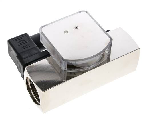 G1'' messing zweeflichaamflowmeter en -stromingsschakelaar olie 15-45 l/min