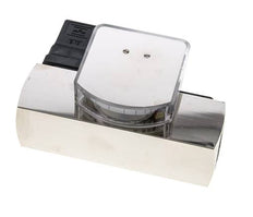 G1'' messing zweeflichaamflowmeter en -stromingsschakelaar olie 15-45 l/min
