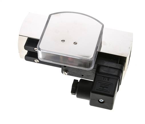 G1'' messing zweeflichaamflowmeter en -stromingsschakelaar olie 15-45 l/min