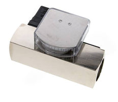 G1'' messing zweeflichaamflowmeter en -stromingsschakelaar olie 20-60 l/min