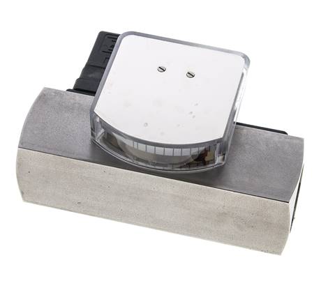 G1'' RVS zweeflichaamflowmeter en -stromingsschakelaar olie 0.5-1.5 l/min