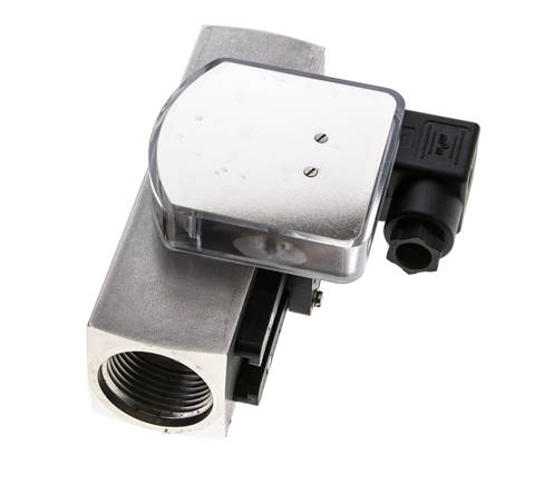 G1'' RVS zweeflichaamflowmeter en -stromingsschakelaar olie 0.5-1.5 l/min