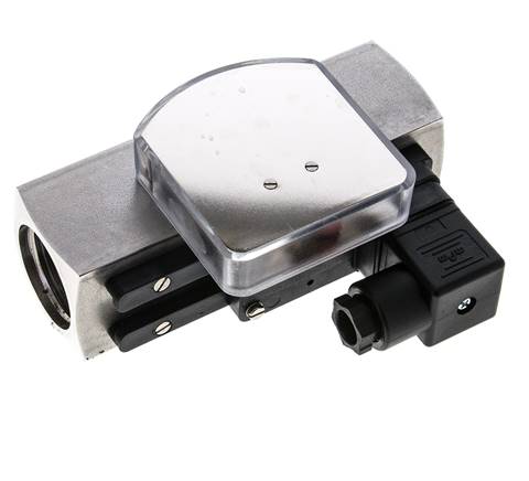 G1'' RVS zweeflichaamflowmeter en -stromingsschakelaar olie 0.5-1.5 l/min