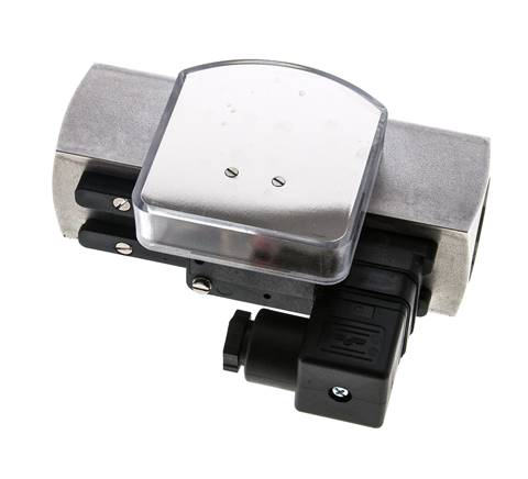 G1'' RVS zweeflichaamflowmeter en -stromingsschakelaar olie 0.5-1.5 l/min