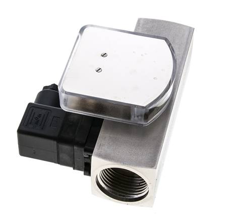 G1'' RVS zweeflichaamflowmeter en -stromingsschakelaar olie 0.5-1.5 l/min