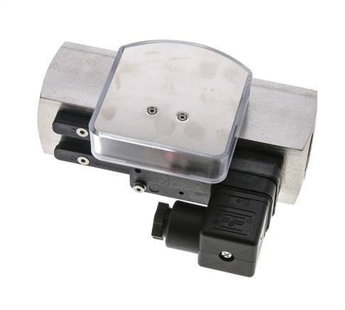 G1'' RVS zweeflichaamflowmeter en -stromingsschakelaar olie 5-15 l/min