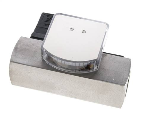 G1'' RVS zweeflichaamflowmeter en -stromingsschakelaar olie 8-24 l/min
