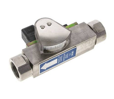 G1'' RVS zweeflichaamflowmeter en -stromingsschakelaar olie 8-80 l/min