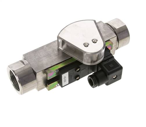 G1'' RVS zweeflichaamflowmeter en -stromingsschakelaar olie 8-80 l/min