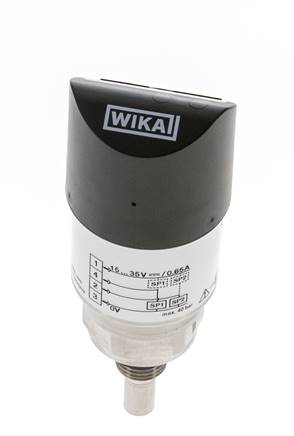 G1/4'' calorimetrische flowmeter en stromingsschakelaar WIKA FSD-4 zonder IO-Link