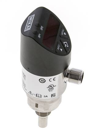 G1/4'' calorimetrische flowmeter en stromingsschakelaar WIKA FSD-4 zonder IO-Link