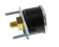 0..1 Bar (0..15 psi) Panel Mount Pressure Gauge Steel/Brass 40 mm Class 2.5 (Bracket)