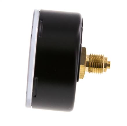 0..2.5 Bar (0..36 psi) Pressure Gauge Rear Steel/Brass 63 mm Class 1.6