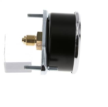 0..2.5 Bar (0..36 psi) Panel Mount Pressure Gauge Steel/Brass 63 mm Class 2.5 (Bracket)