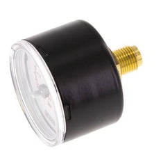 0..4 Bar (0..58 psi) Pressure Gauge Rear Steel/Brass 40 mm Class 1.6