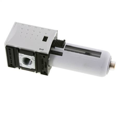 Actief koolstoffilter G3/8'' 470l/min zonder afvoer Polycarbonaat Futura 1