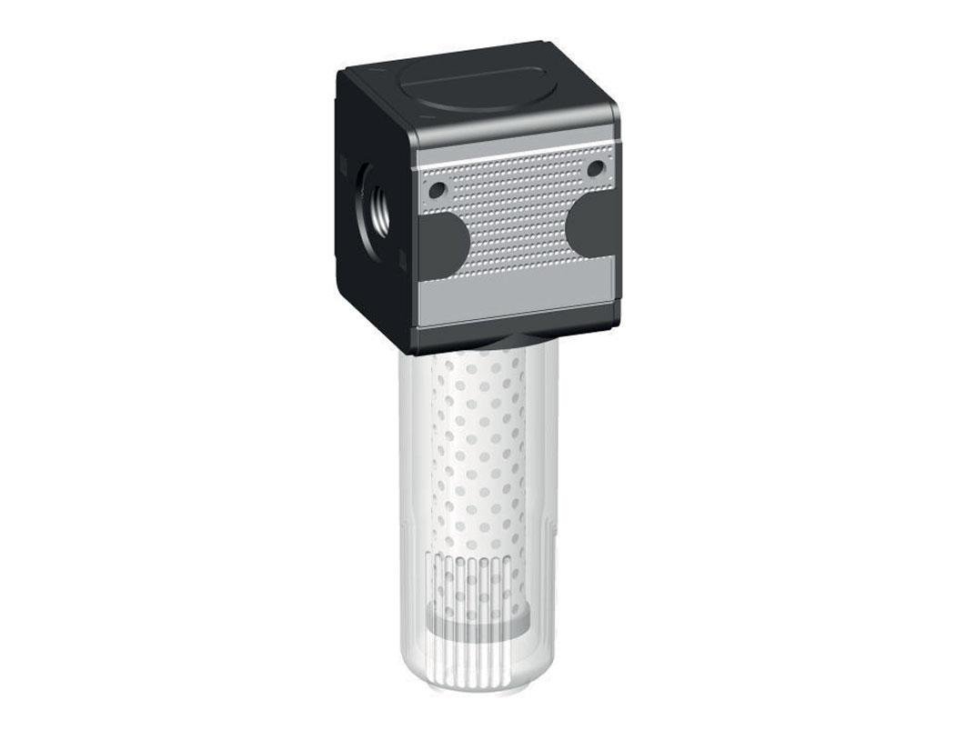 Geactiveerd Koolstoffilter G1/4'' 380l/min Semi-Auto Polycarbonaat Multifix 1