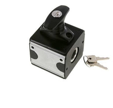 3/2 Kogelkraan G1/2 11000 l/min Vergrendeling Multifix 2