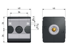 Verdeler G3/8 700 l/min met terugslagklep Multifix 1