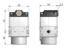 Soft-start Ventiel 1/4'' 2250l/min Multifix 0