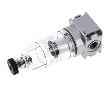 Filter 5microns G1/4'' 1000l/min Semi-Auto Polycarbonaat Multifix 0