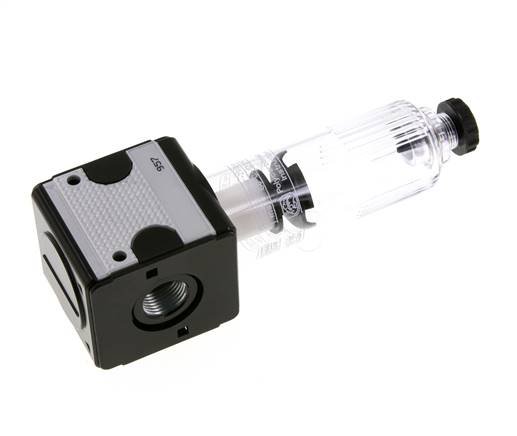 Filter 5microns G3/8'' 2000l/min Semi-Auto Polycarbonaat Multifix 1