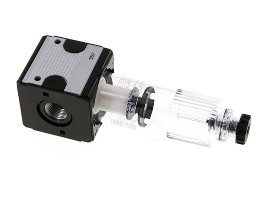Filter 5microns G3/8'' 2000l/min Semi-Auto Polycarbonaat Multifix 1