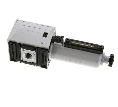 Filter 5microns G1/4'' 2200l/min Semi-Auto Metal Futura 1