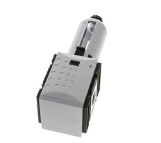 Filter 5microns G1/2'' 3500l/min Semi-Auto Polycarbonaat Futura 2