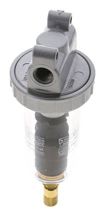 Filter 5microns G1/4'' 800l/min Auto Polycarbonaat Standaard 1