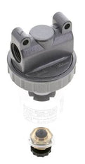 Filter 5microns G3/8'' 800l/min Semi-Auto Polycarbonaat Standaard 1