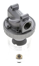 Filter 5microns G1/2'' 4000l/min Semi-Auto Polycarbonaat Standaard 3