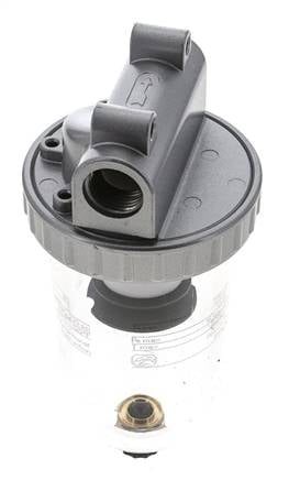 Filter 5microns G1/2'' 4000l/min Semi-Auto Polycarbonaat Standaard 3