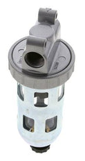 Filter 5microns G3/8'' 800l/min Semi-Auto Beschermende Kooi Polycarbonaat Standaard 1