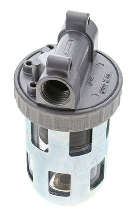Filter 40micron G1/2'' 3100l/min Semi-Auto Beschermende Kooi Polycarbonaat Standaard 2