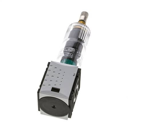 Microfilter 0.01micron G1/4'' 190l/min Auto (Gesloten zonder druk) Polycarbonaat Futura 0