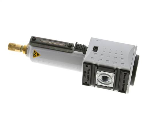 Microfilter 0.01micron G1/4'' 350l/min Auto Metal Futura 1