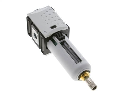 Microfilter 0.01micron G1/4'' 350l/min Auto (Gesloten zonder druk) Polycarbonaat Futura 1