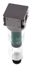 Microfilter 0.01micron G1/4'' 450l/min Semi-Auto Polycarbonaat Multifix 0