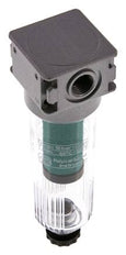 Microfilter 0.01micron G1/4'' 450l/min Semi-Auto Polycarbonaat Multifix 0