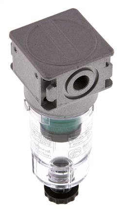 Microfilter 0.01micron G1/8'' 230l/min Semi-Auto Polycarbonaat Multifix 0