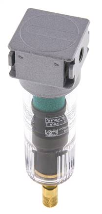 Microfilter 0.01micron G1/8'' 230l/min Auto Polycarbonaat Multifix 0