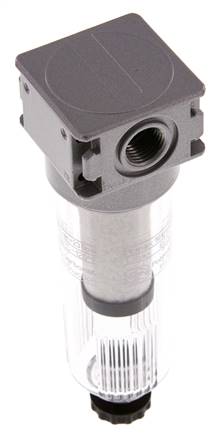 Voorfilter 0.3micron G1/4'' 160l/min Semi-Auto Polycarbonaat Multifix 0