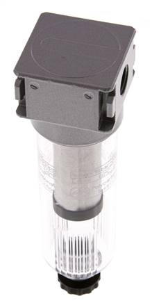 Voorfilter 0.3micron G1/4'' 160l/min Semi-Auto Polycarbonaat Multifix 0