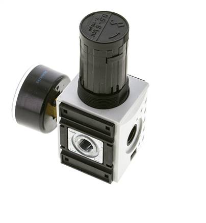 Precisiedrukregelaar voor spruitstukassemblage G1/4'' 2000l/min 0.5-8.0bar/7-116psi PA Futura 1