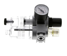 FRL 2-Delig G1/8'' 700l/min 0.5-10.0bar/7-145psi Semi-Auto 40 mm Manometer Polycarbonaat Multifix 0