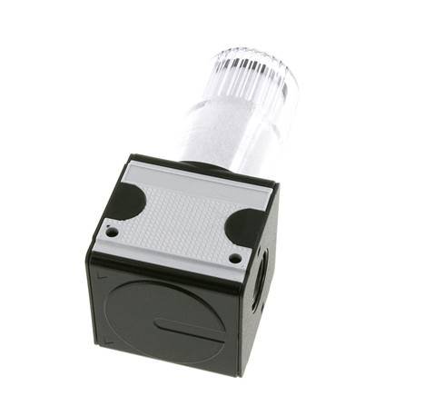 Filter 0.3micron G1/2'' 1500l/min Zonder Aftap Vacuüm Polycarbonaat Multifix 2