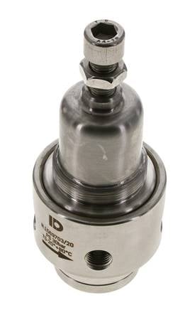 Pressure Regulator G1/4'' 700 l/min 0.2-3.0bar/3-44psi Stainless Steel Aggressive Gasses
