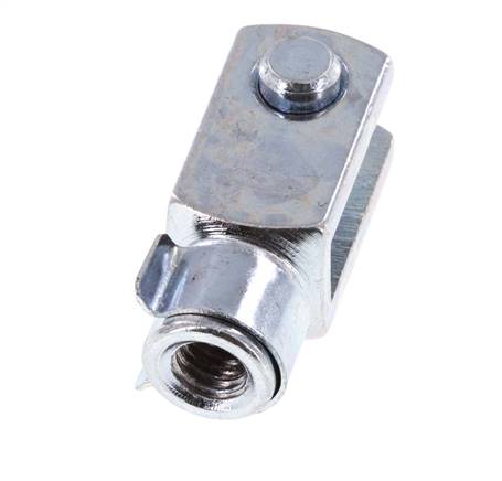 Clevis Rod-end Pin M6 Zinc plated steel